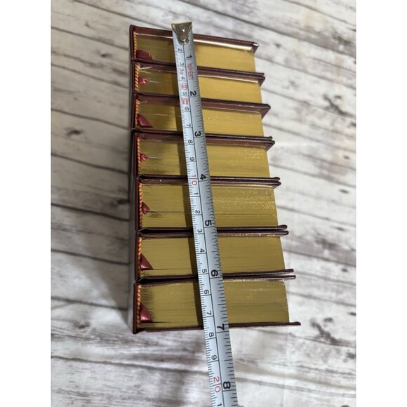 Works of Shakespeare Mini Red Gold Hardcover 1-6 Volume Set & 9 - Picture 12 of 13
